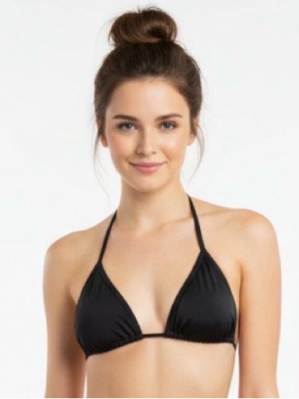 Victoria’s Secret Black Triangle Slide Bikini Bottom S - Picture 1 of 6